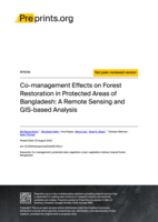 Co-Management Effects on Forest Restoration in Protected Areas of Bangladesh: A Remote Sensing and GIS-based Analysis
