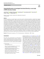 Using bioinformatics to investigate functional diversity: a case study of MHC diversity in koalas