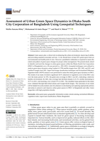 Assessment of Urban Green Space Dynamics in Dhaka South City Corporation of Bangladesh Using Geospatial Techniques