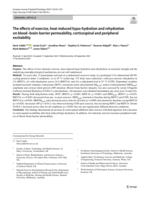 The effects of exercise, heat-induced hypo-hydration and rehydration on blood-brain-barrier permeability, corticospinal and peripheral excitability