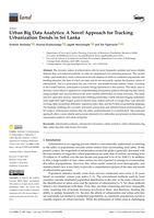 Urban Big Data Analytics: A Novel Approach for Tracking Urbanization Trends in Sri Lanka