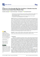 Image of a City through Big Data Analytics: Colombo from the Lens of Geo-Coded Social Media Data