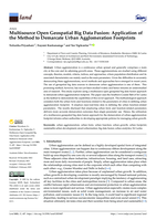 Multisource Open Geospatial Big Data Fusion: Application of the Method to Demarcate Urban Agglomeration Footprints