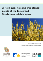 A field guide to some threatened plants of the Ingelwood Sandstones sub-bioregion