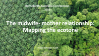 The midwife mother relationship: Mapping the ecotone
