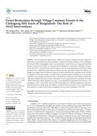 Forest Restoration through Village Common Forests in the Chittagong Hill Tracts of Bangladesh: The Role of NGO Interventions