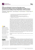 Silencing Multiple Crustacean Hyperglycaemic Hormone-Encoding Genes in the Redclaw Crayfish Cherax quadricarinatus Induces Faster Molt Rates with Anomalies