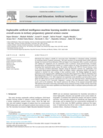 Explainable artificial intelligence-machine learning models to estimate overall scores in tertiary preparatory general science course
