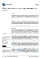 Utilising H5P Simulations to Enhance Social Work Education