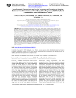 Socio-Economic Characteristics and Level of Awareness and Perception on Reducing Emissions from Deforestation and Forest Degradation Programme (REDD+) by Rural Communities in Akure Forest Reserve, Nigeria