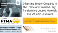 Enhancing Timber Circularity in the Frame and Truss Industry: Transforming Unused Materials into Valuable Resources