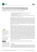 Use of Chemical and Colorimetric Changes to Age Cryptotermes brevis Frass for Termite Management