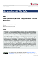 Conversations with Ella Kahu. Part 1: Conceptualising Student Engagement in Higher Education