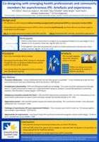 Co-designing with emerging health professionals and community members for asynchronous IPE