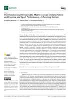 The Relationship Between the Mediterranean Dietary Pattern and Exercise and Sport Performance—A Scoping Review