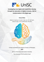 Investigating how digital skill capabilities develop through the maturation of digital mindsets, vital for transformation in the digital age