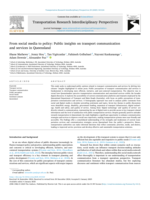 From social media to policy: Public insights on transport communication and services in Queensland