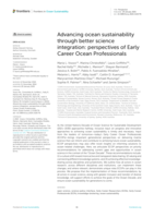 Advancing ocean sustainability through better science integration: perspectives of Early Career Ocean Professionals