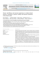 Nurses' self-efficacy and outcome expectancy in evidence-based practice: Translation, construct validity and internal consistency of the Dutch scales