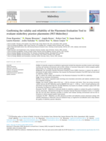Confirming the validity and reliability of the Placement Evaluation Tool to evaluate midwifery practice placements (PET-Midwifery)