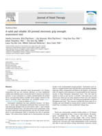 A valid and reliable 3D-printed&nbsp;electronic grip strength assessment tool
