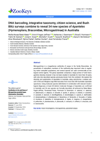 DNA barcoding, integrative taxonomy, citizen science, and Bush Blitz surveys combine to reveal 34 new species of Apanteles (Hymenoptera, Braconidae, Microgastrinae) in Australia