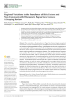 Regional Variations in the Prevalence of Risk Factors and Non-Communicable Diseases in Papua New Guinea: A Scoping Review
