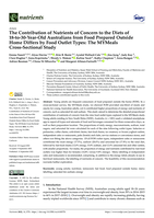 The Contribution of Nutrients of Concern to the Diets of 18-to-30-Year-Old Australians from Food Prepared Outside Home Differs by Food Outlet Types: The MYMeals Cross-Sectional Study