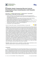 Feasibility Study Comparing Physical Activity Classifications from Accelerometers with Wearable Camera Data