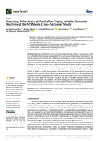 Snacking Behaviours of Australian Young Adults: Secondary Analysis of the MYMeals Cross-Sectional Study