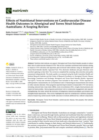 Effects of Nutritional Interventions on Cardiovascular Disease Health Outcomes in Aboriginal and Torres Strait Islander Australians: A Scoping Review