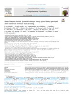 Mental health disorder symptom changes among public safety personnel after emotional resilience skills training