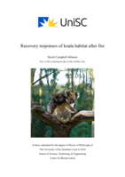 Recovery responses of koala habitat after fire