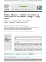 Religious influences on infection prevention and control practices in healthcare settings: A scoping review