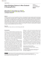 Asian Drinking Cultures in New Zealand: A Scoping Review