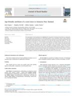 Age-friendly attributes of a rural town in Aotearoa New Zealand