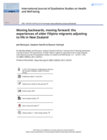 Moving backwards, moving forward: the experiences of older Filipino migrants adjusting to life in New Zealand