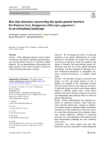 Roo-tine obstacles: uncovering the spatio-genetic barriers for Eastern Grey Kangaroos (Macropus giganteus) in an urbanising landscape