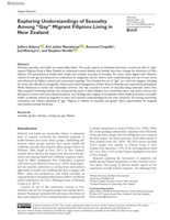 Exploring Understandings of Sexuality Among "Gay" Migrant Filipinos Living in New Zealand
