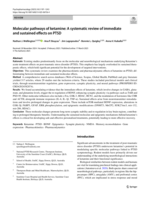 Molecular pathways of ketamine: A systematic review of immediate and sustained effects on PTSD