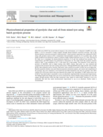 Physicochemical properties of pyrolytic char and oil from mixed tyre using batch pyrolysis process