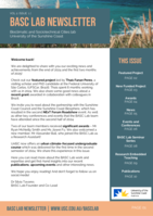 Bioclimatic and Sociotechnical Cities (BASC) Lab Newsletter, Volume 2, Issue 1
