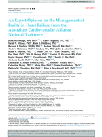 An Expert Opinion on the Management of Frailty in Heart Failure from the Australian Cardiovascular Alliance National Taskforce