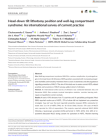 Head-Down Tilt Lithotomy Position and Well-Leg Compartment Syndrome: An International Survey of Current Practice