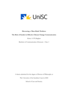 The Role of Gender in Effective Climate Change Communication