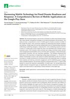 Harnessing Mobile Technology for Flood Disaster Readiness and Response: A Comprehensive Review of Mobile Applications on the Google Play Store
