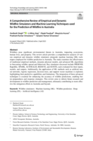A Comprehensive Review of Empirical and Dynamic Wildfire Simulators and Machine Learning Techniques used for the Prediction of Wildfire in Australia