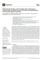 Metabolically Healthy and Unhealthy Obese Phenotypes among Arabs and South Asians: Prevalence and Relationship with Cardiometabolic Indicators
