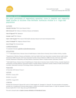 The point prevalence of respiratory syncytial virus in hospital and community-based studies in children from Northern Australia: studies in a 'high-risk' population