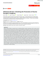Milestone Review: Unlocking the Proteomics of Glycine Receptor Complexes